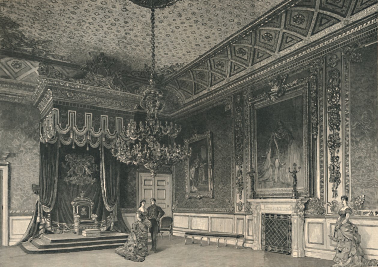 La salle du trône, 1886 - Unbekannt