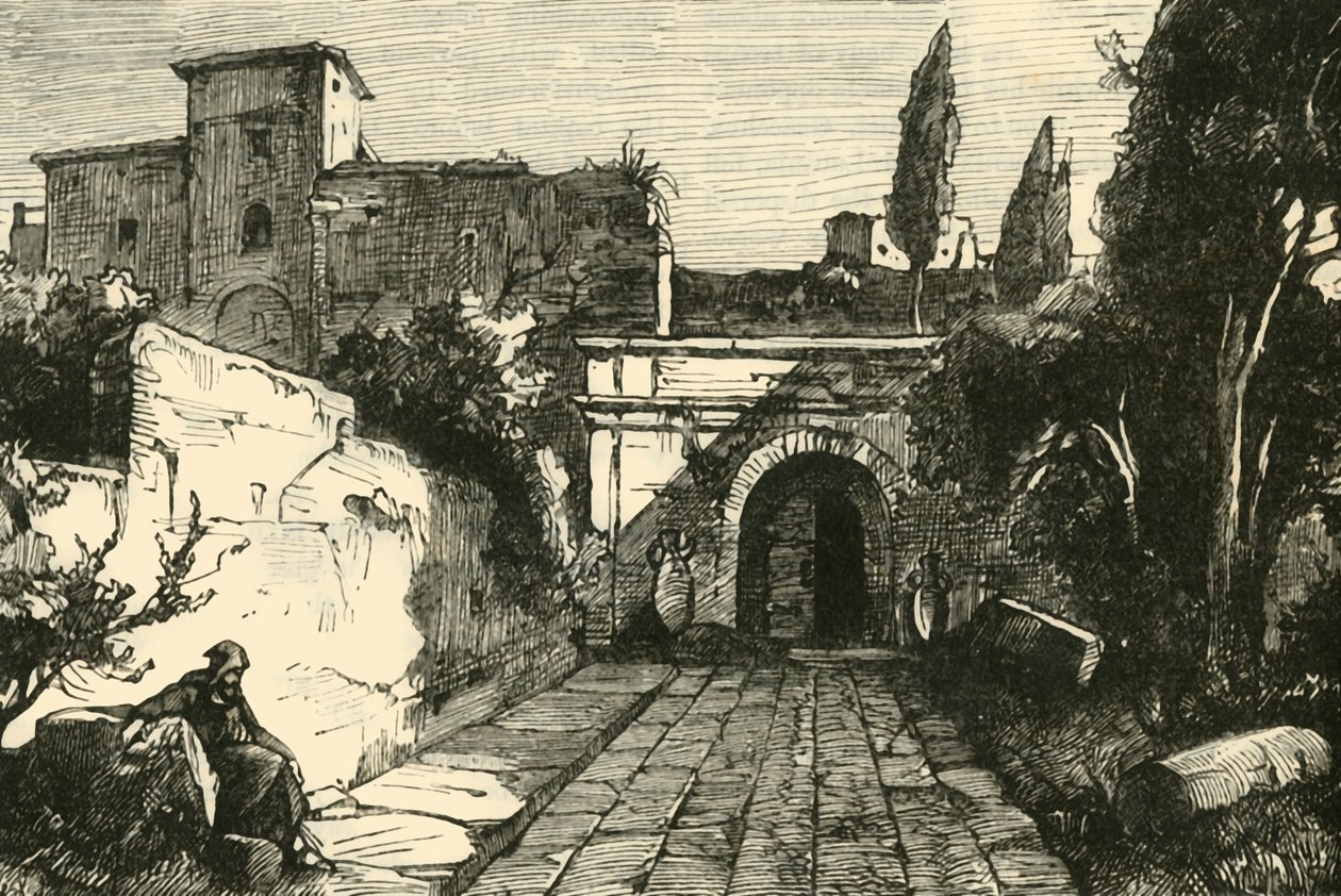 Le Tombeau des Scipions à Rome, 1890 - Unbekannt