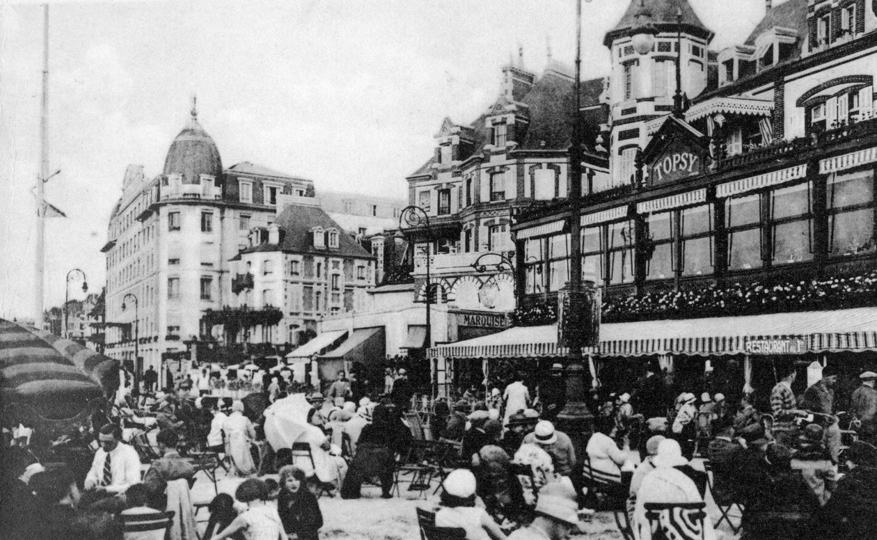 Le Topsy Bar, Trouville, France, vers 1920 - Unbekannt
