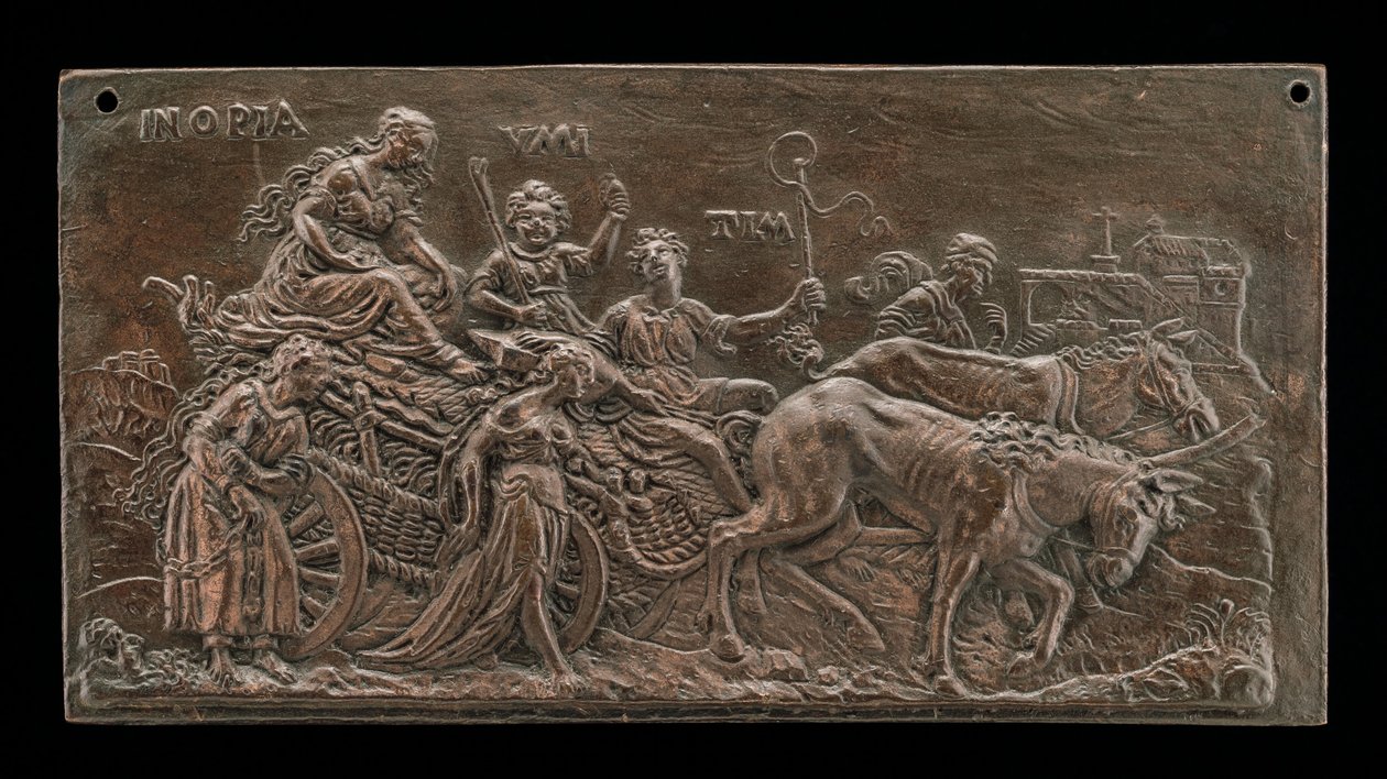 Le Triomphe de la pauvreté, vers 1600 - Unbekannt