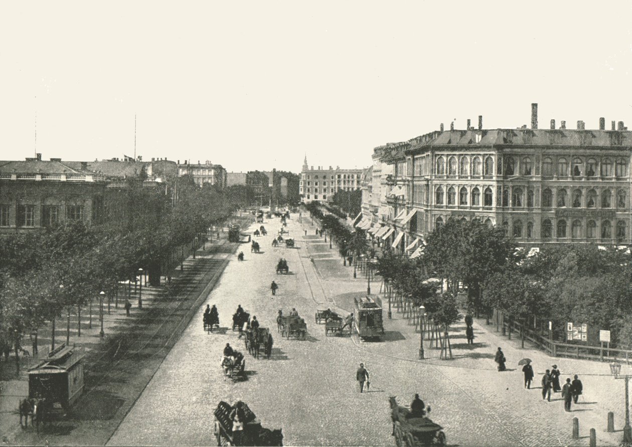 La Vesterbrogade, Copenhague, Danemark, 1895 - Unbekannt