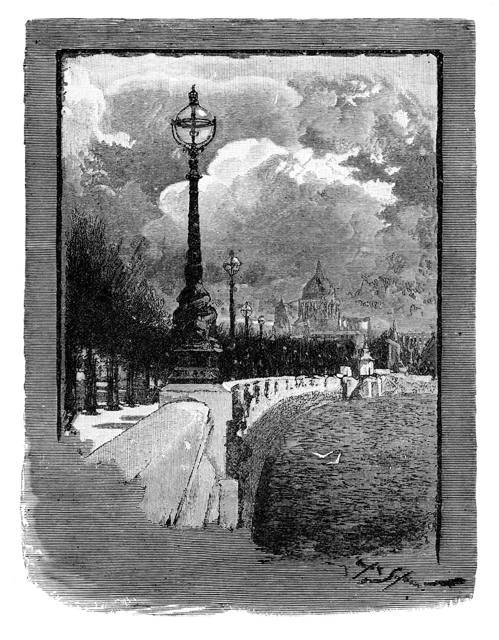 Le Victoria Embankment, Londres - Unbekannt