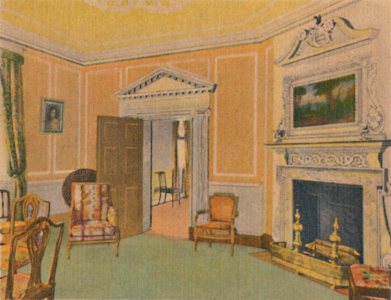 Le salon ouest, 1946 - Unbekannt