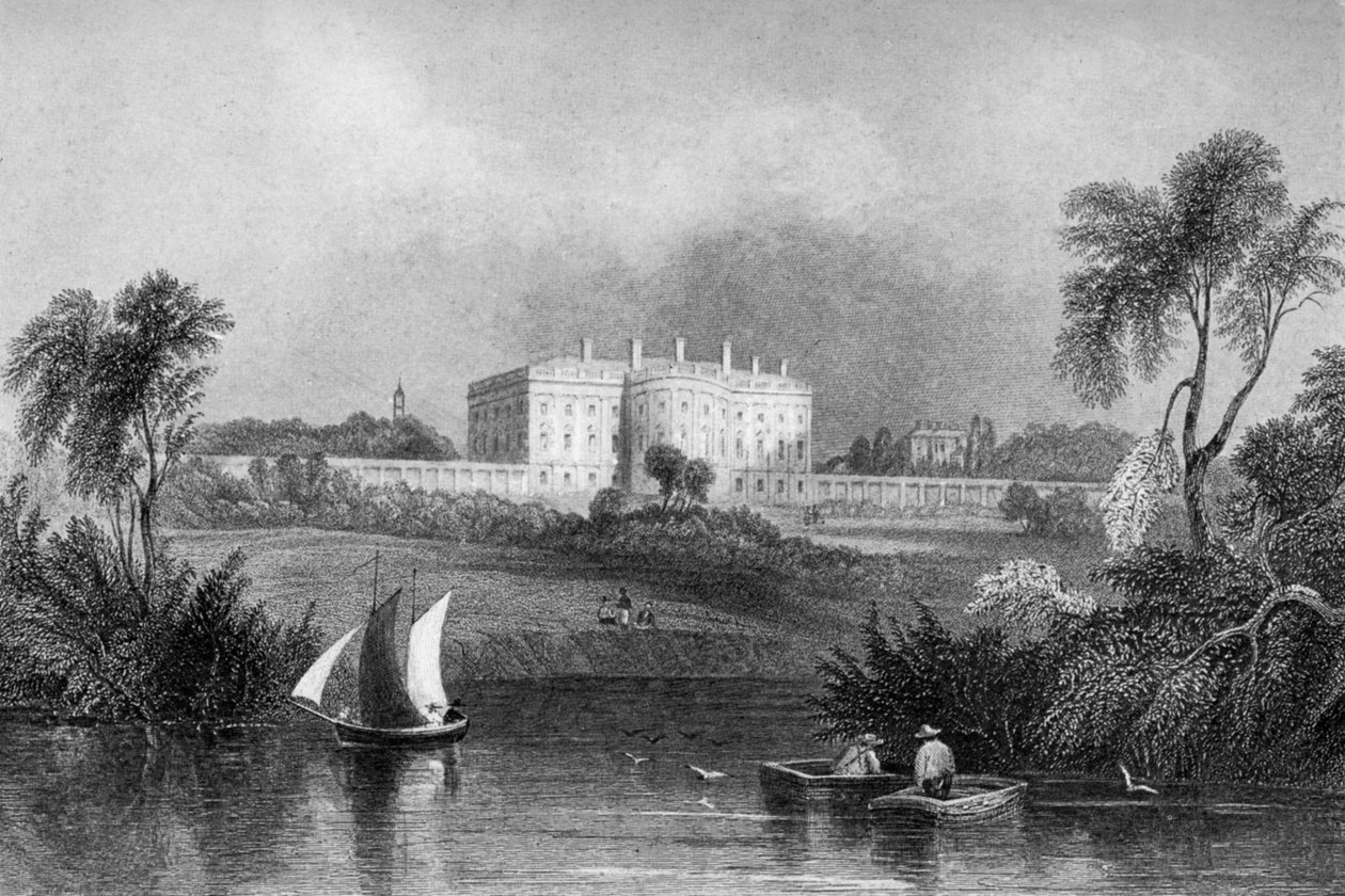 La Maison Blanche, Washington D.C., USA, 1841, 1908 - Unbekannt