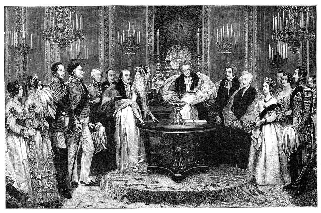 Le baptême de la princesse royale, 1841, 1900 - Unbekannt