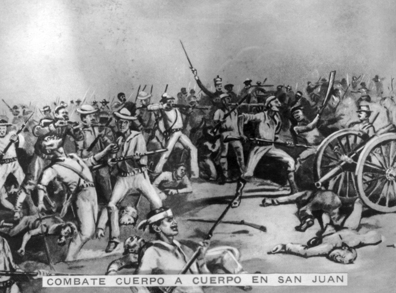 Le combat de San Juan, 1898, années 1920 - Unbekannt