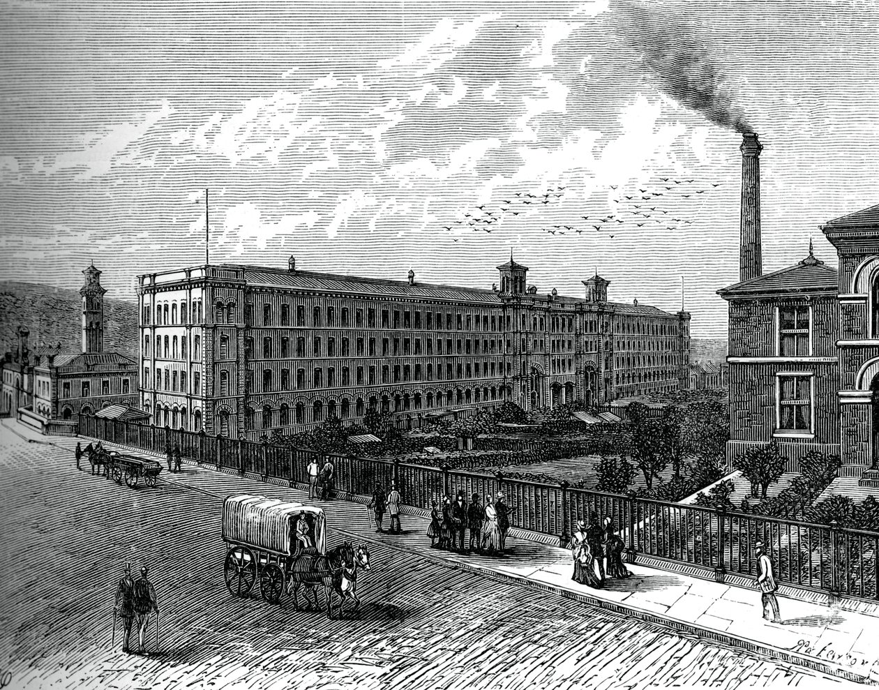 Le moulin à Saltaire - Unbekannt