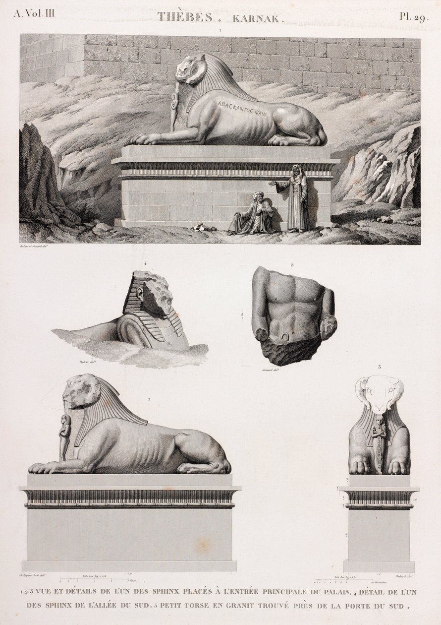 Thèbes : Karnak - Unbekannt