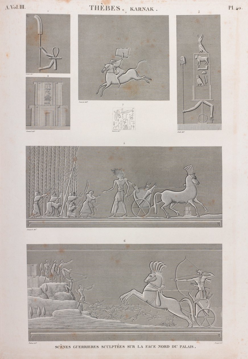 Thèbes : Karnak - Unbekannt