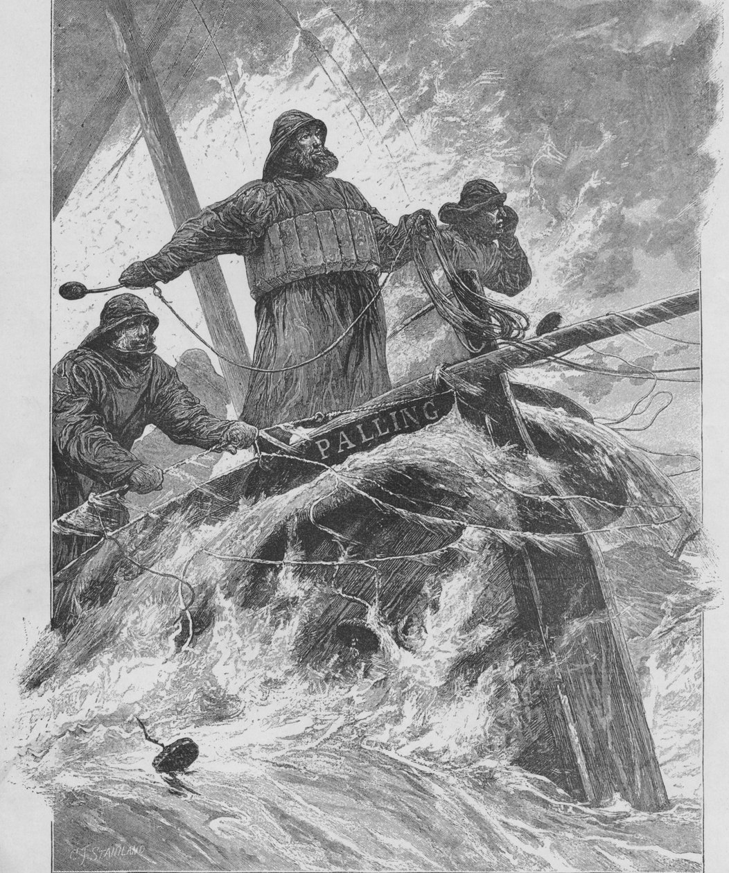Lancer la ligne de vie, 1890 - Unbekannt