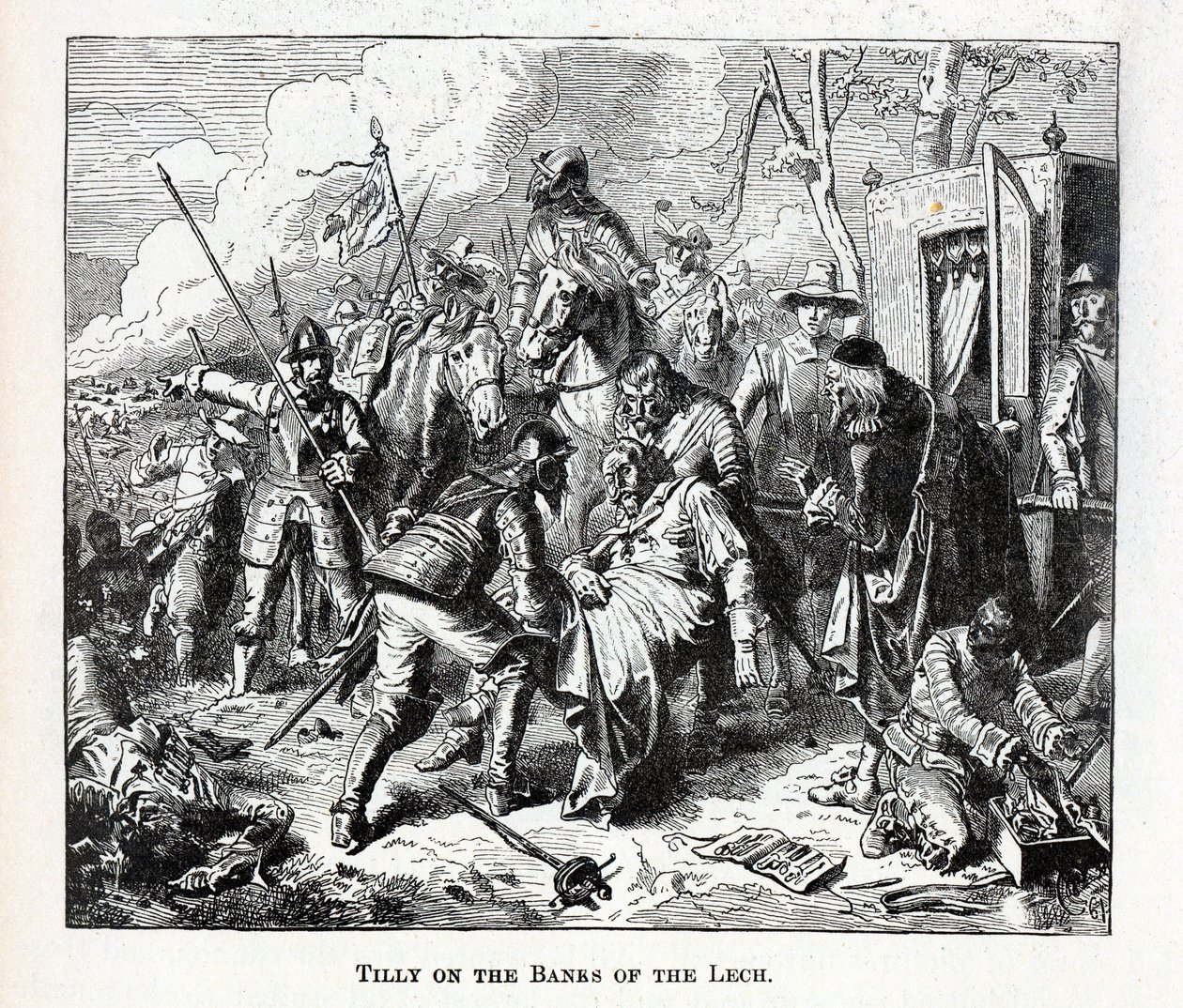 Tilly sur les rives du Lech, 1882 - Unbekannt