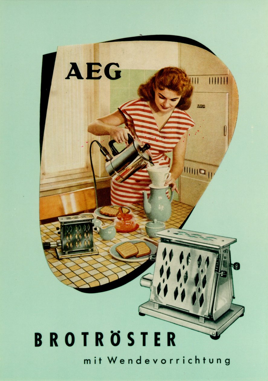 Grille-pain. Publicité AEG - Unbekannt