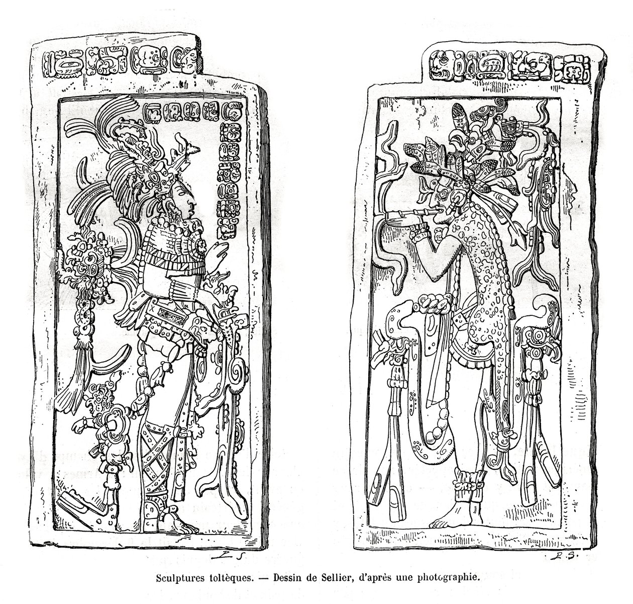 Sculptures toltèques, Mexique - Unbekannt