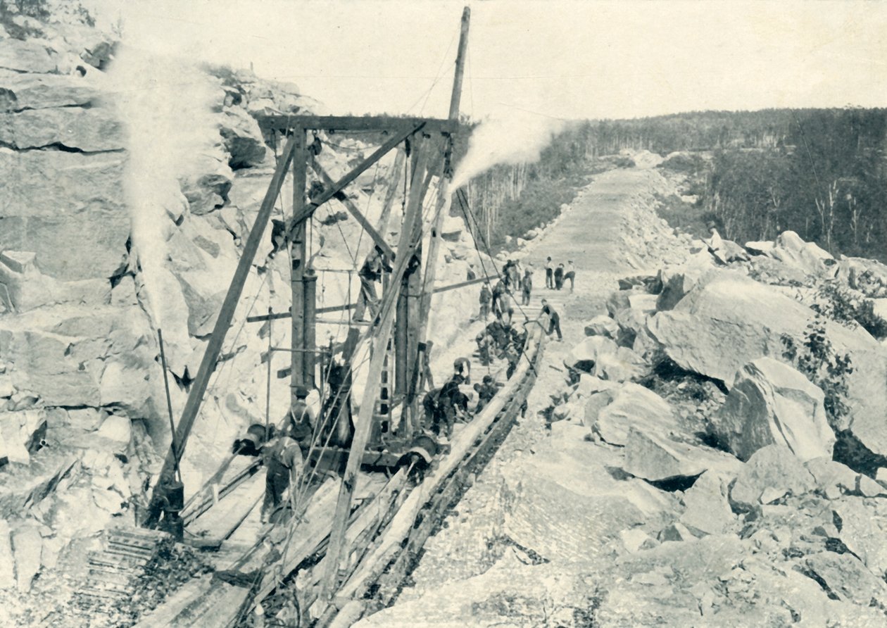 Machine à poser les rails, 1922 - Unbekannt