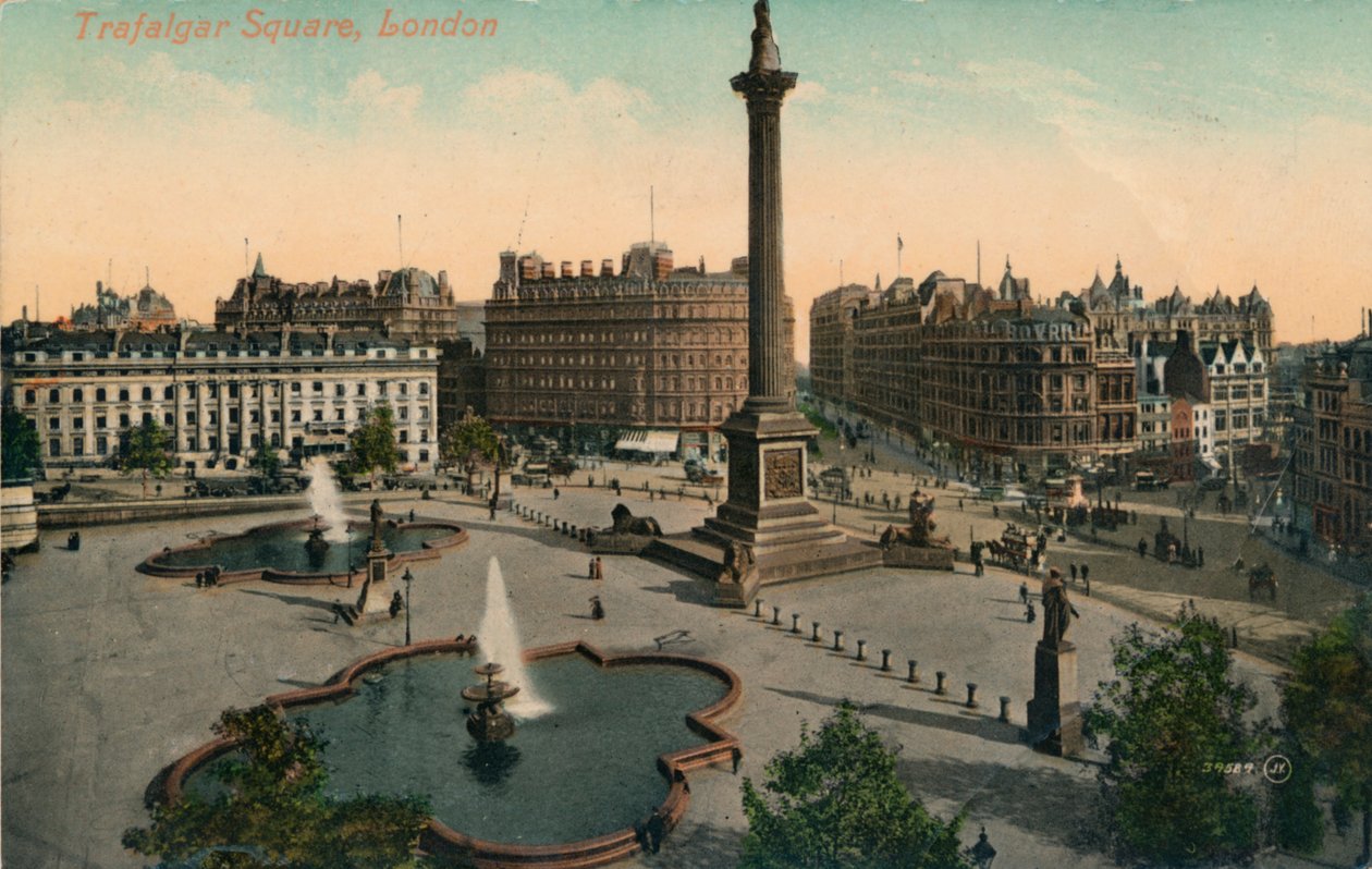 Trafalgar Square, Londres, vers 1900 - Unbekannt