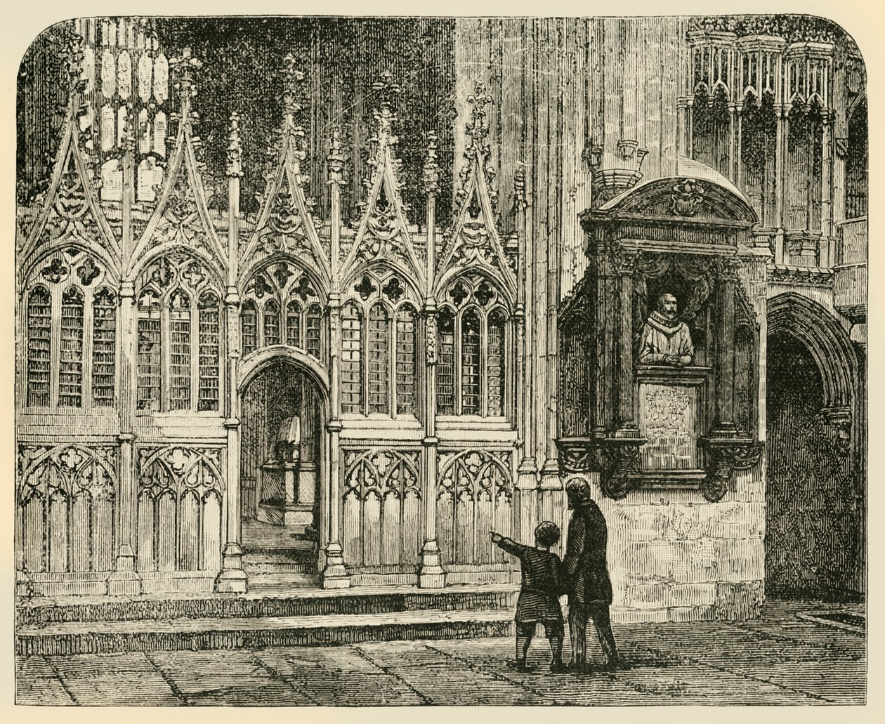 Transept du Martyre, Cathédrale de Canterbury, 1890 - Unbekannt