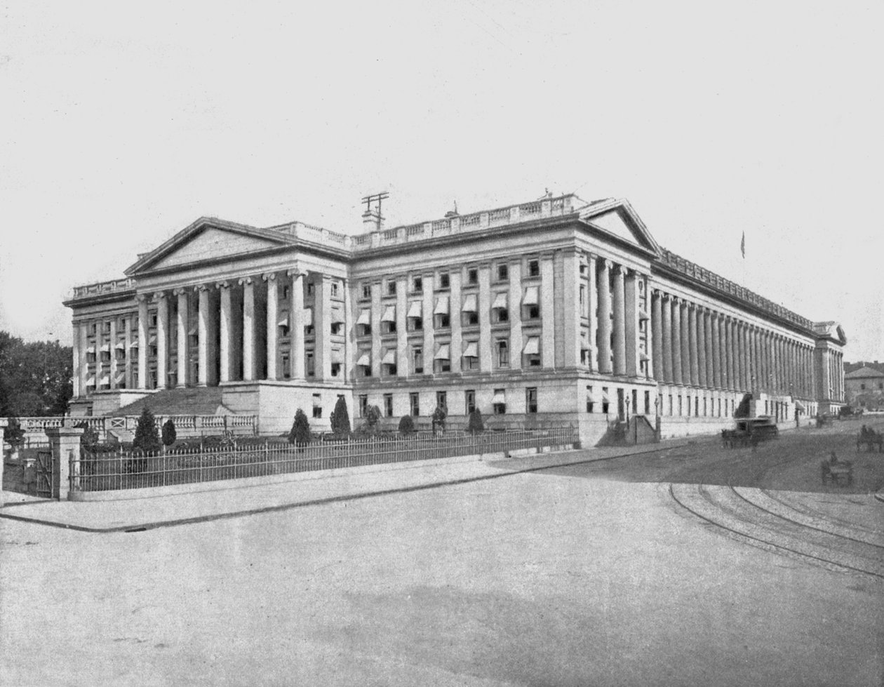 Bâtiment du Trésor, Washington DC, USA, vers 1900 - Unbekannt