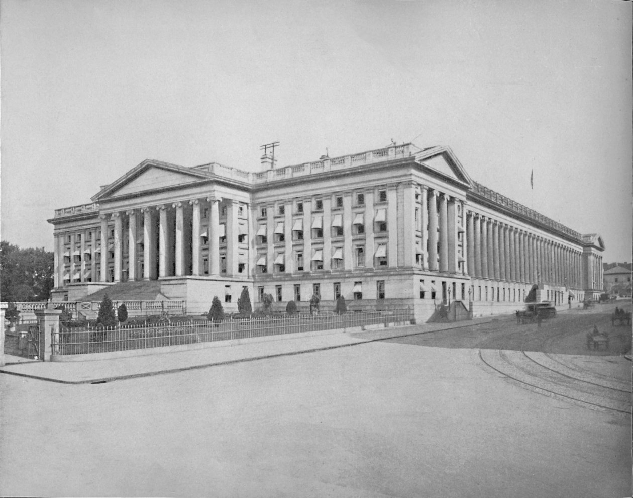 Bâtiment du Trésor, Washington, D.C., vers 1897 - Unbekannt
