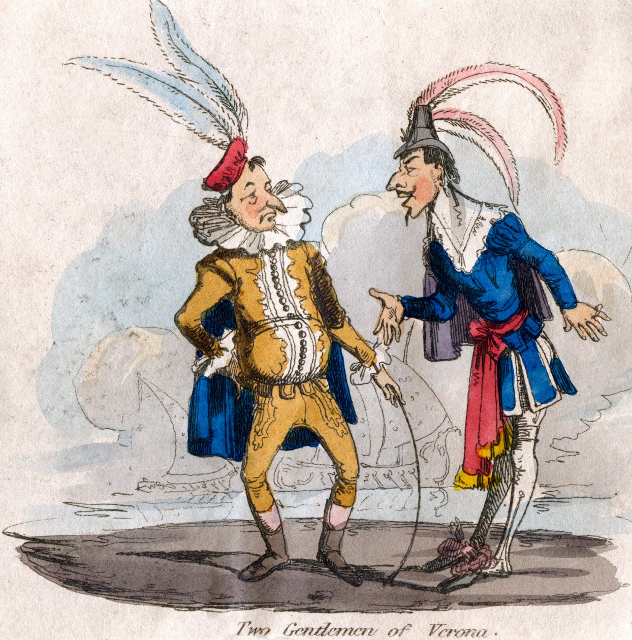 Les deux gentilshommes de Vérone - Unbekannt