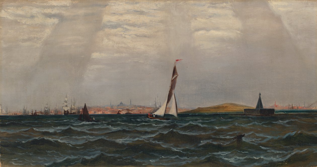 Scène de port sans titre, n.d. - Unbekannt