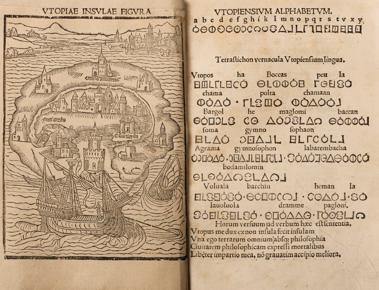 Utopie par Thomas More, 1516 - Unbekannt