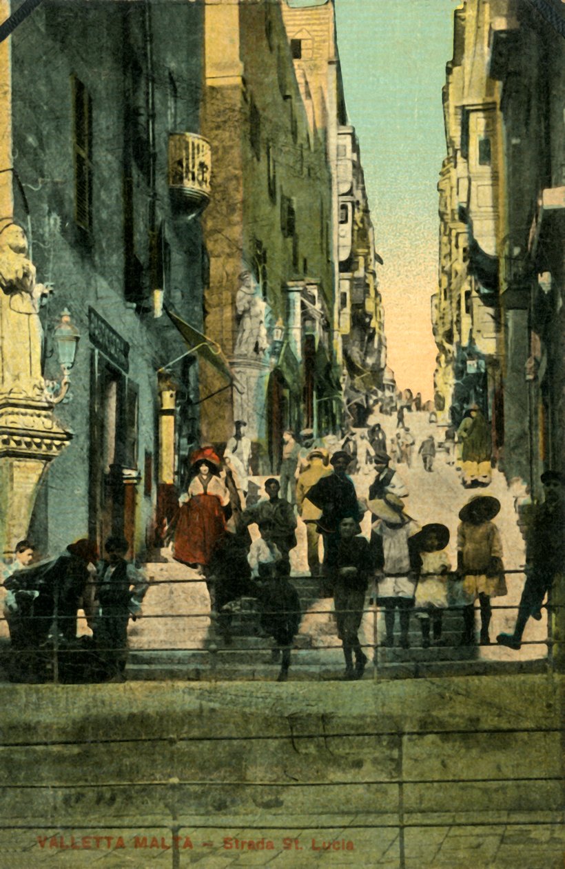 Valetta, Malte - Strada St. Lucia - Unbekannt