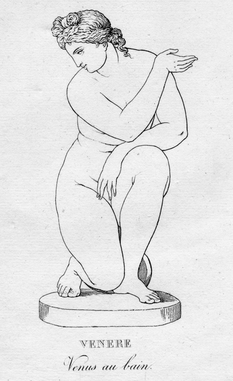 Vénus au bain, vers 1850 - Unbekannt