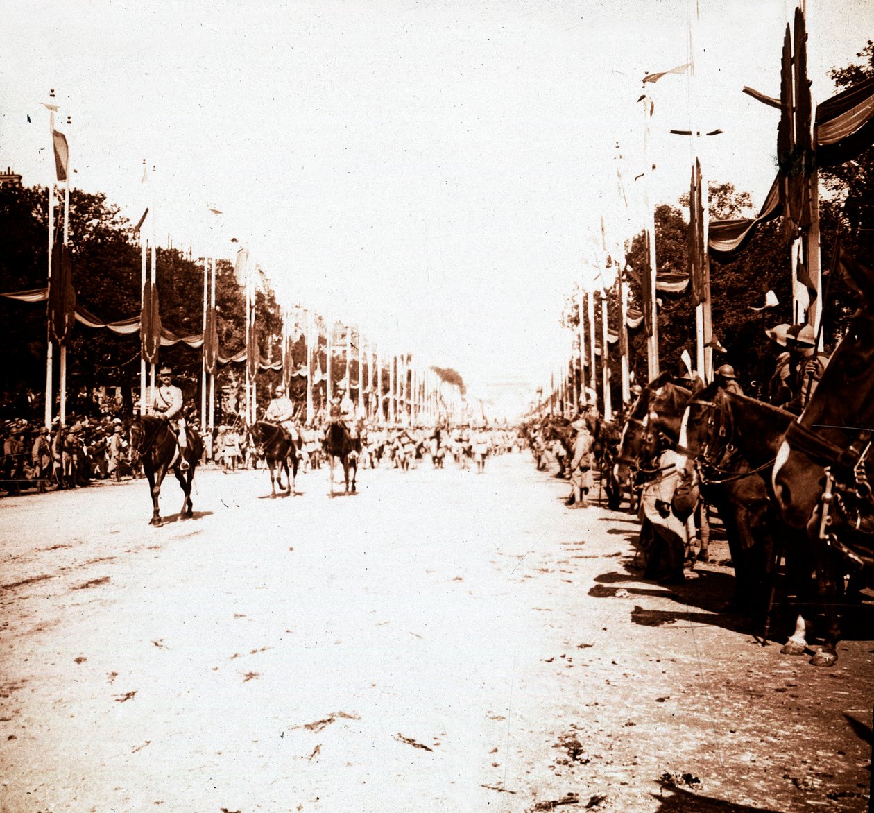 Défilé de la victoire, Paris, France, vers 1918-1919 - Unbekannt