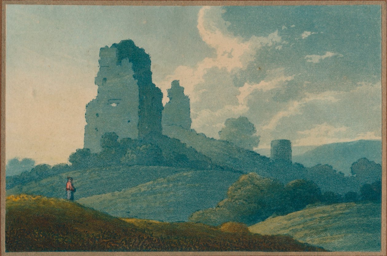 Vue à Oakhampton, 19e siècle - Unbekannt