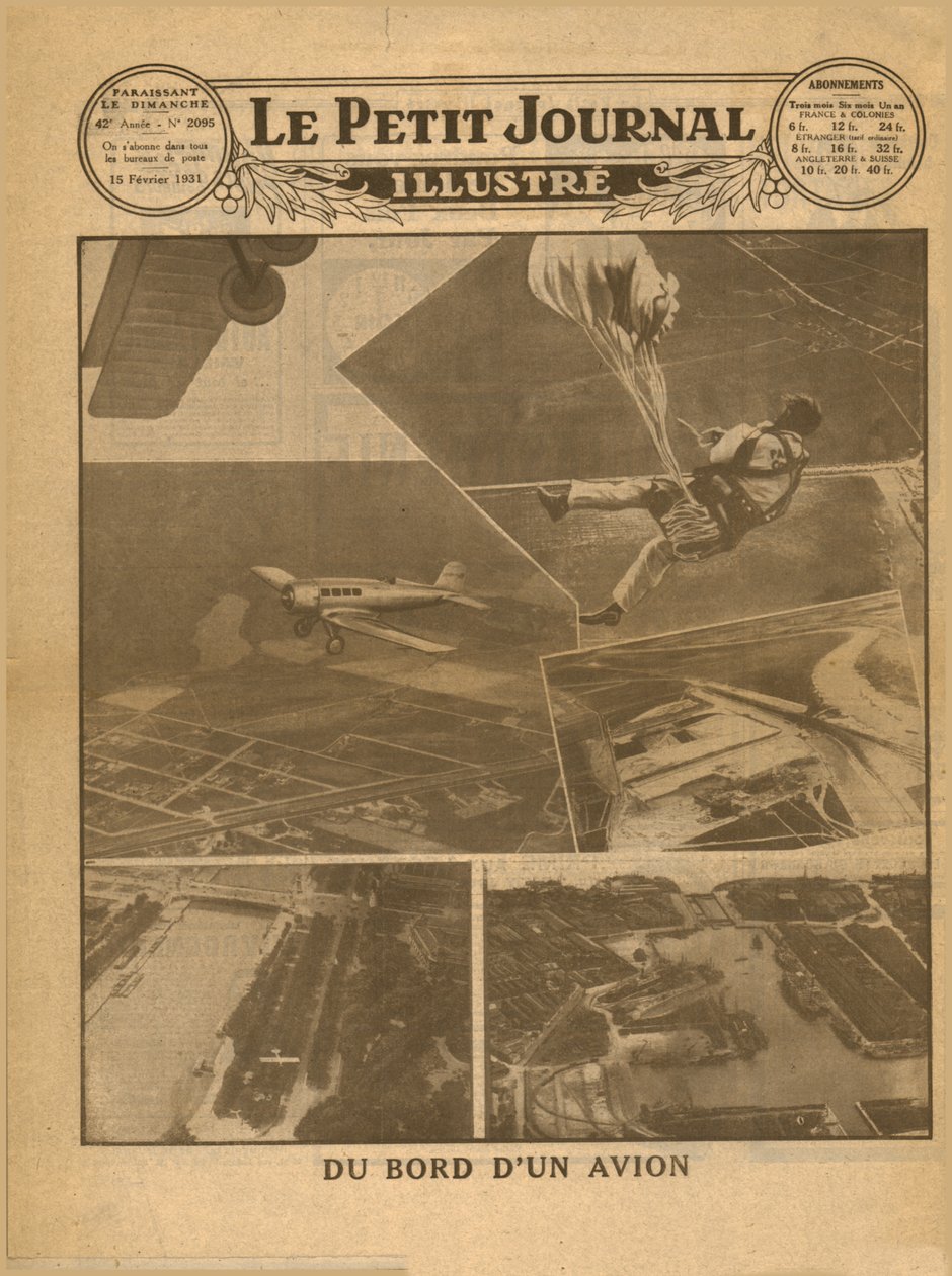 Vue depuis un avion, 1931 - Unbekannt