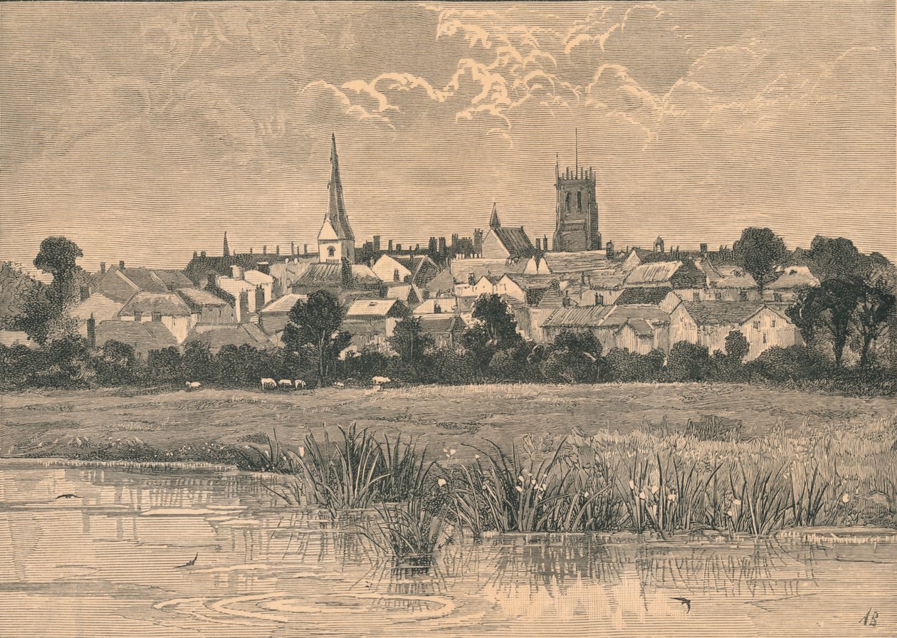 Vue de Dorchester, 19ème siècle - Unbekannt