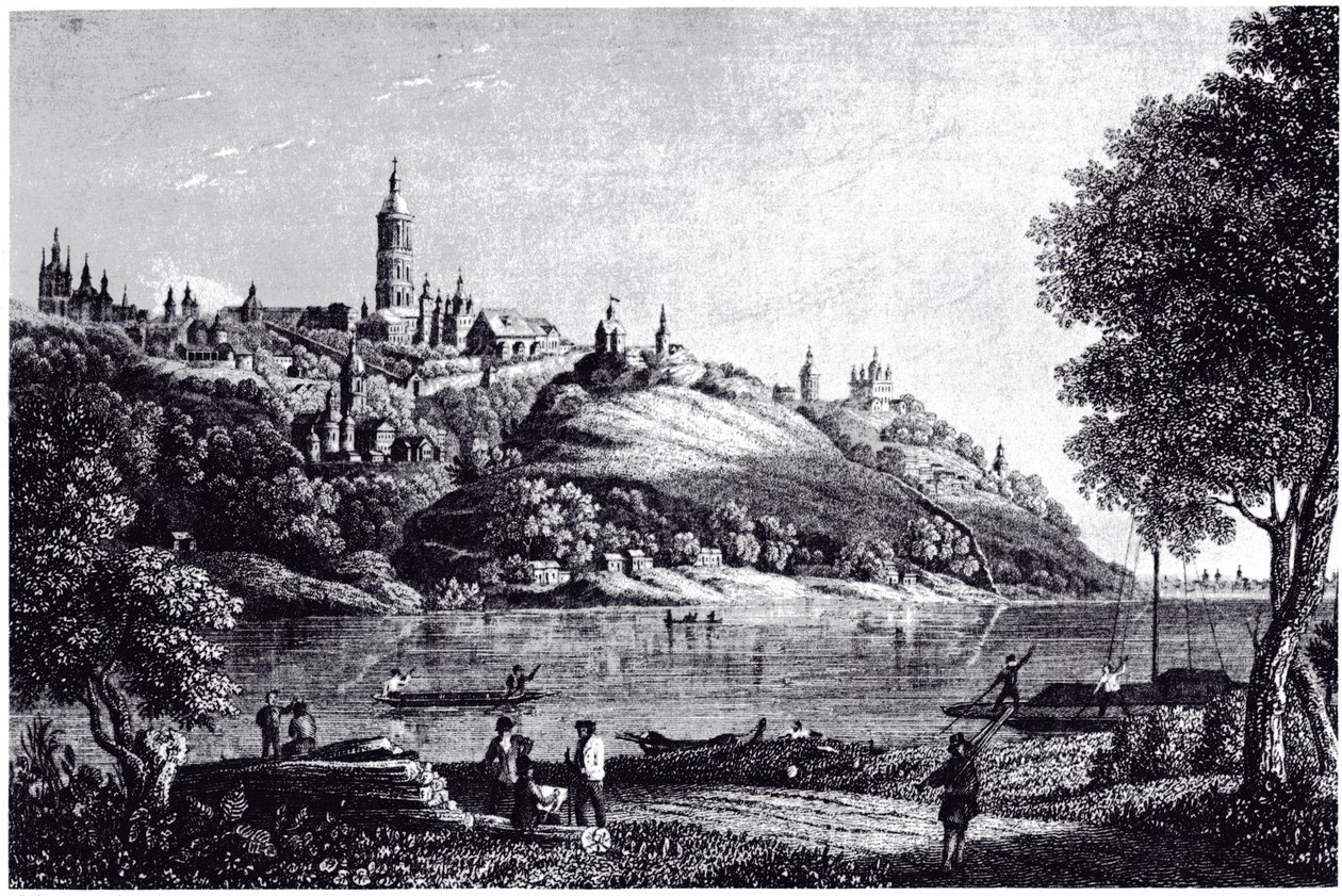 Vue de Kiev, 1835 - Unbekannt