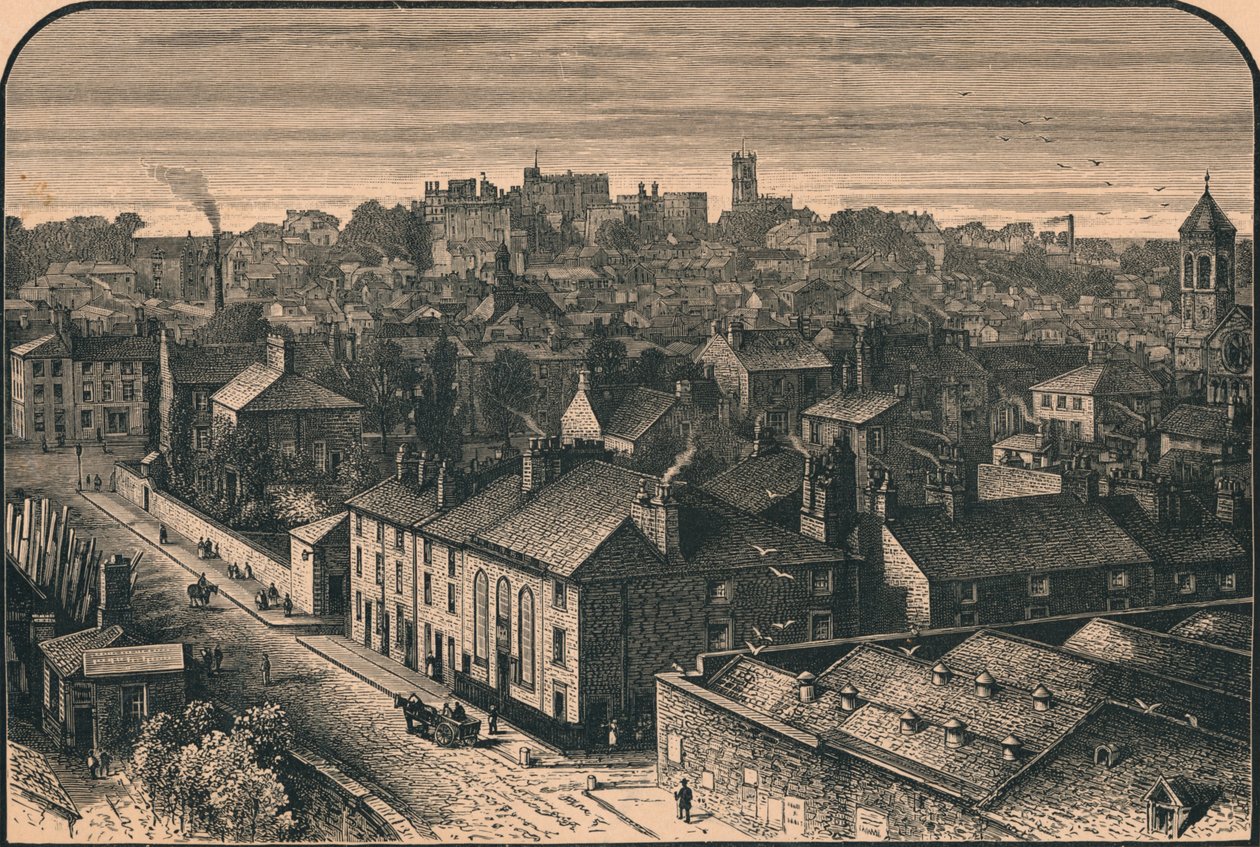 Vue de Lancaster, XIXe siècle - Unbekannt