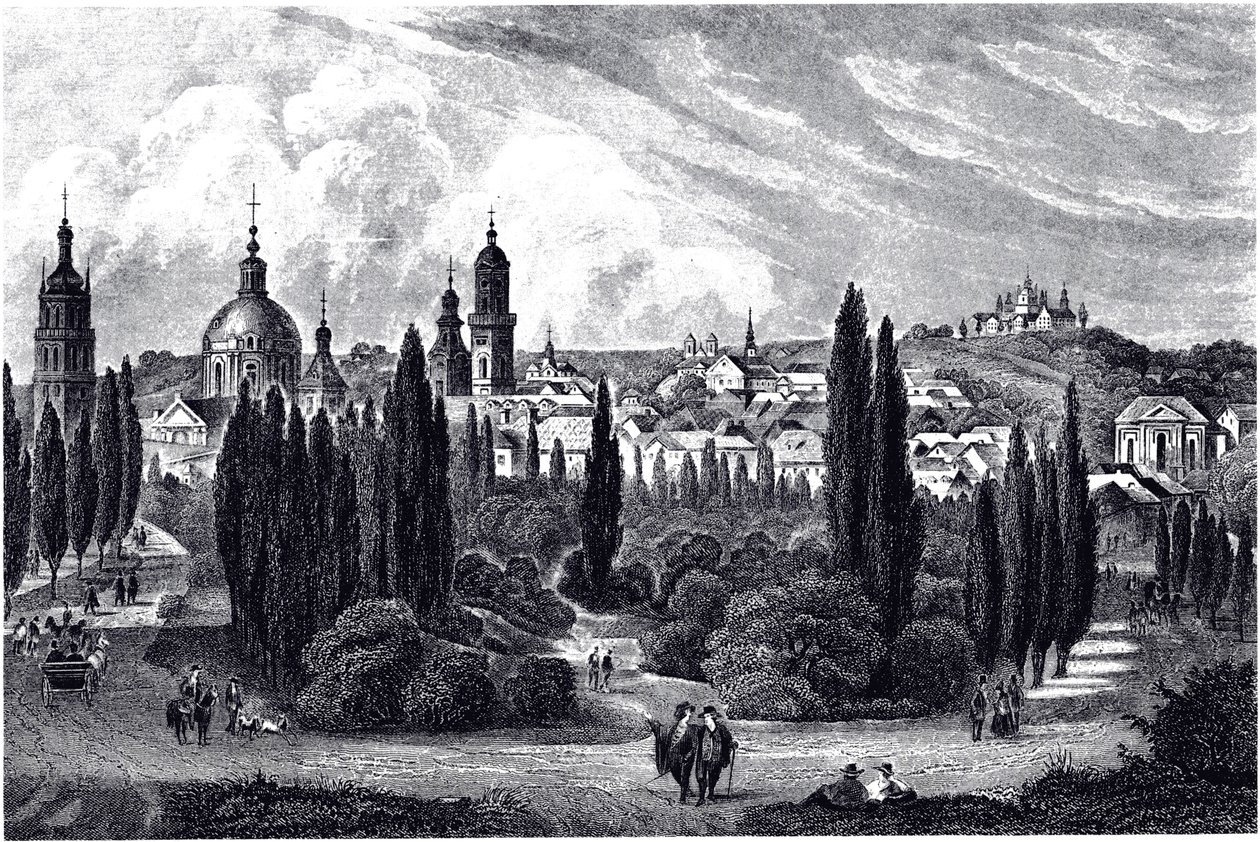 Vue de Lemberg, vers 1845 - Unbekannt