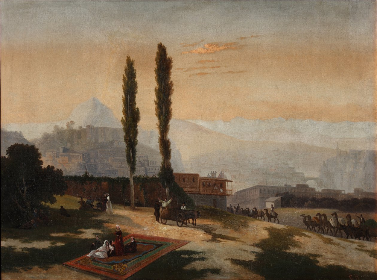 Vue de Tiflis, 1890 - Unbekannt