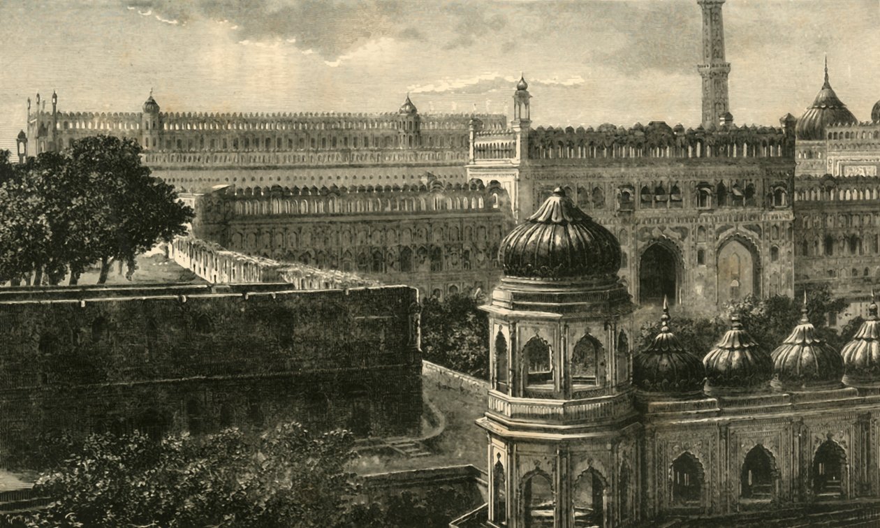 Vue du Grand Imambara, Lucknow, 1890 - Unbekannt