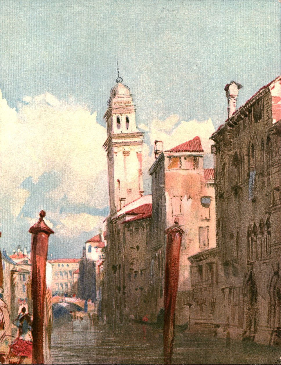 Vue sur un Canal, vers 1826 - Unbekannt