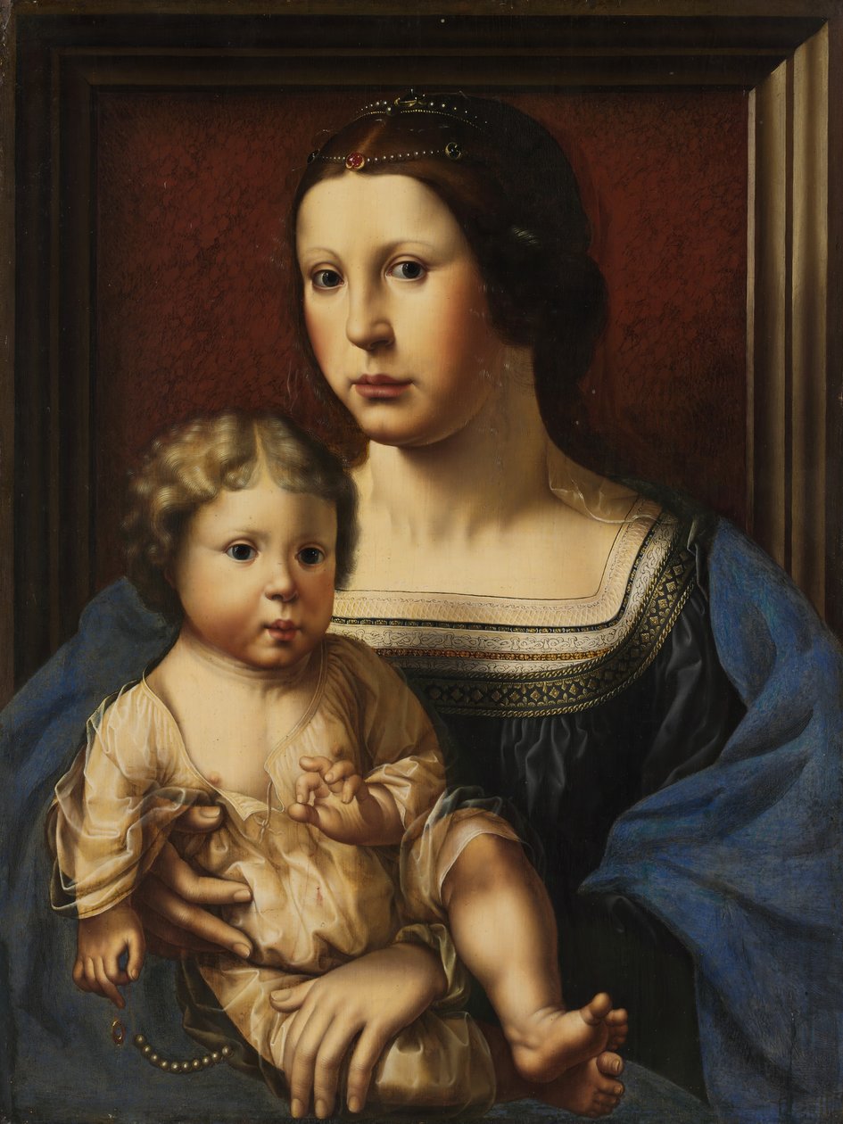 Vierge et Enfant - Unbekannt