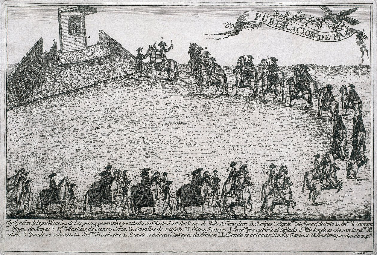 Guerre des Oranges, gravure - Unbekannt