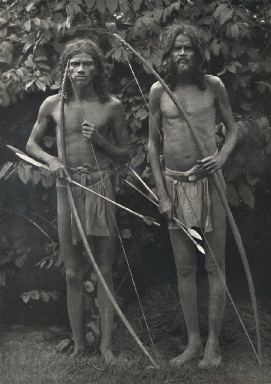Wedda avec arc et flèches, 1926 - Unbekannt