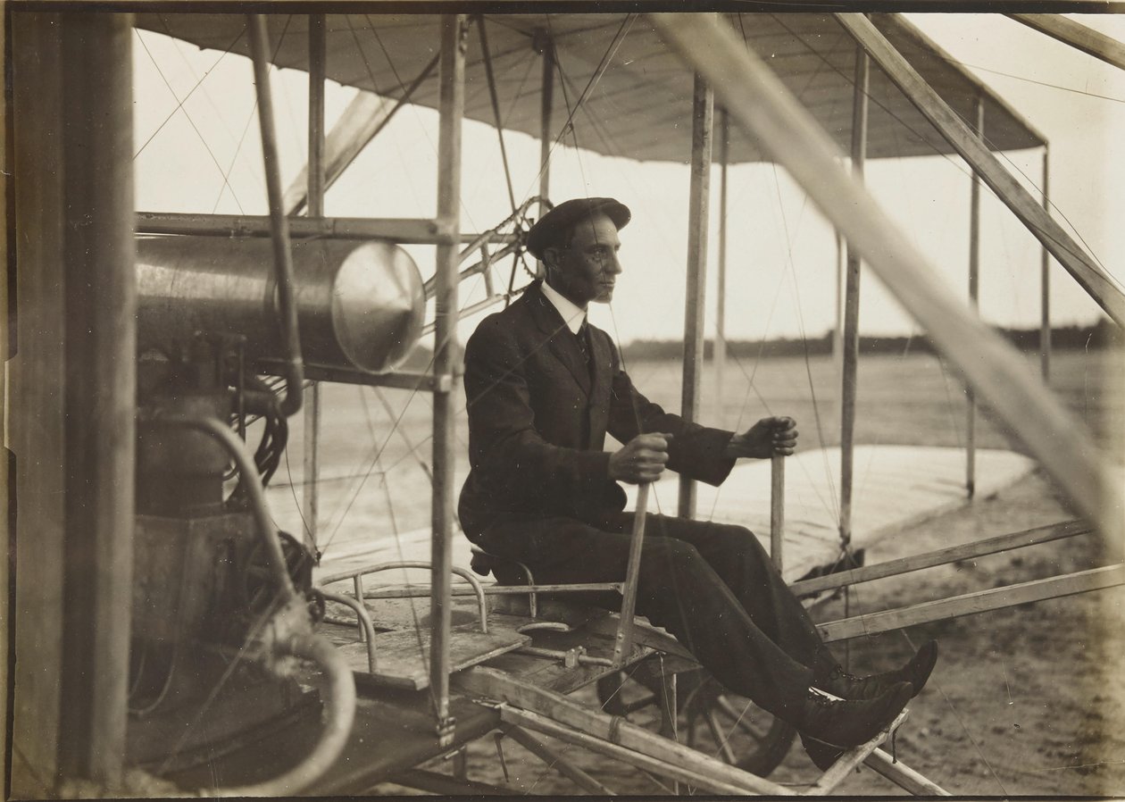 Wilbur Wright dans le flyer - Unbekannt