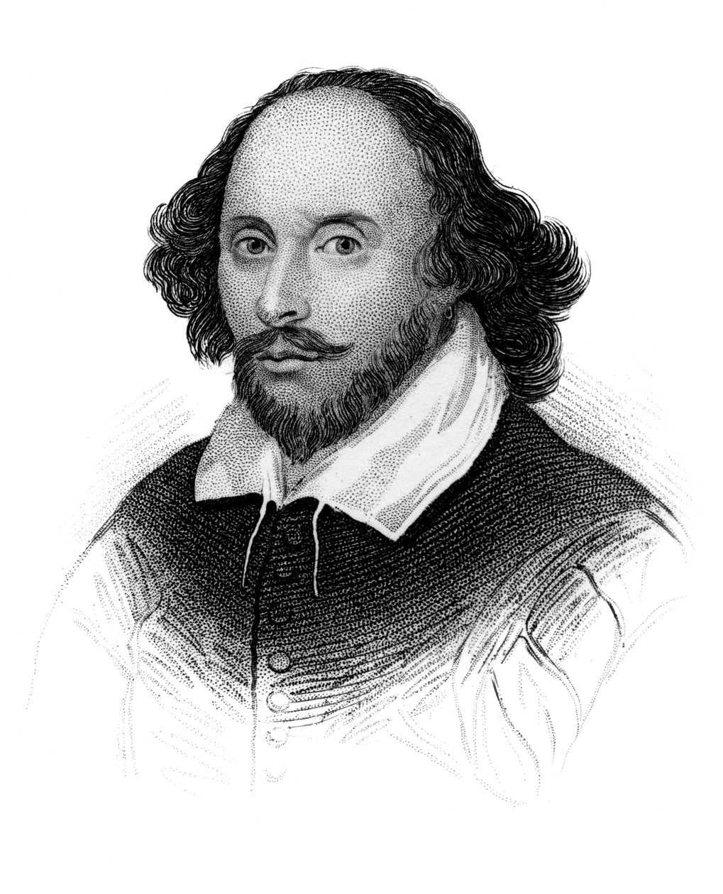 William Shakespeare, poète et dramaturge anglais, vers 1850 - Unbekannt