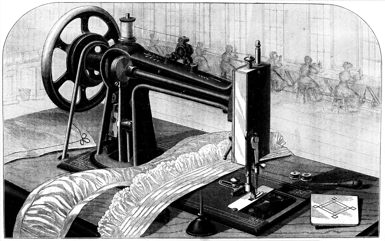 Machine à coudre Wilson, 1880 - Unbekannt