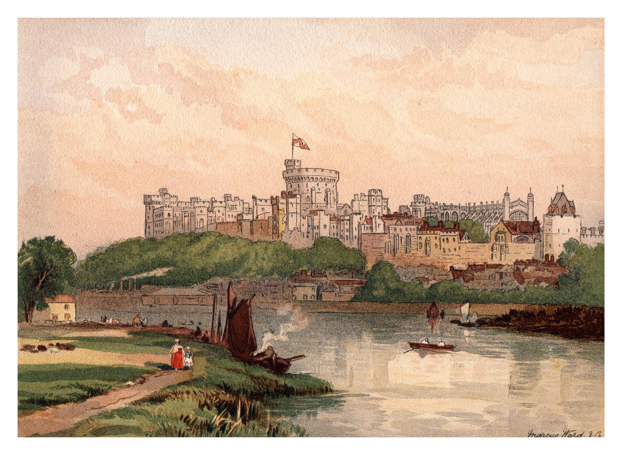 Château de Windsor, 1880 - Unbekannt