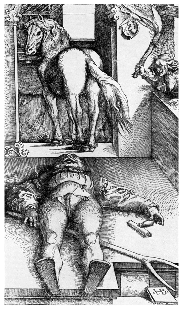Chasse aux sorcières : Le mari ensorcelé, 16ème siècle - Unbekannt