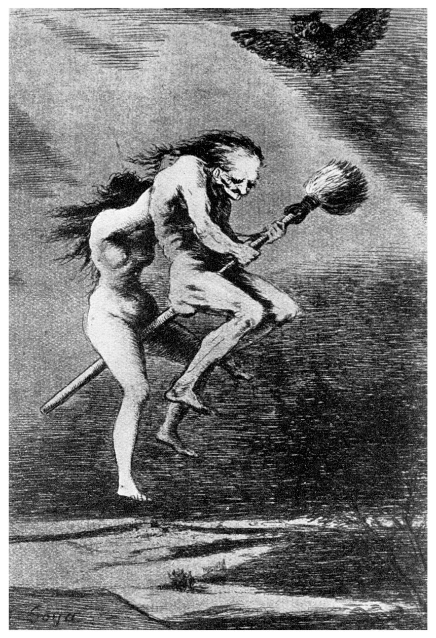 Chasse aux sorcières : sorcières, vers 1799 - Unbekannt