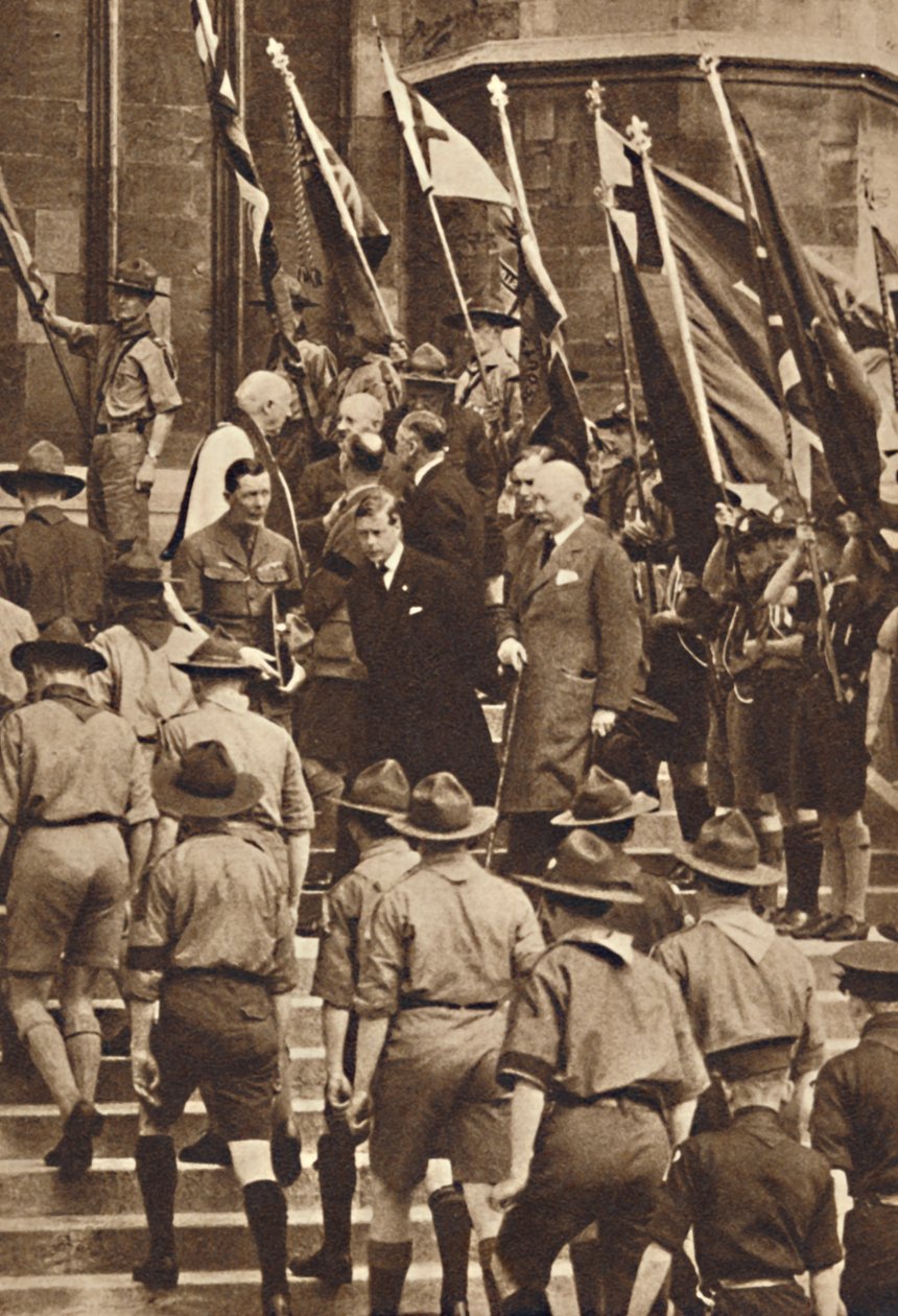 Avec les scouts à Windsor, 1937 - Unbekannt
