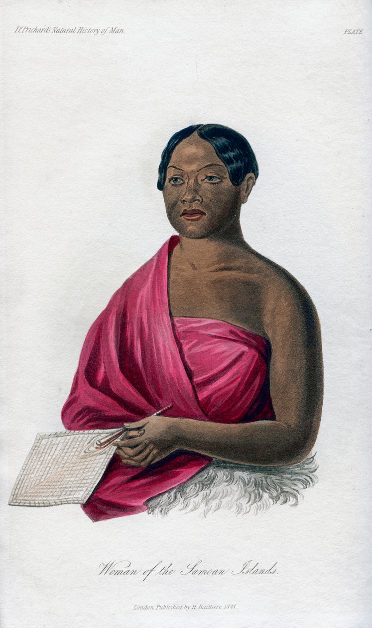 Femme des îles Samoa - Unbekannt