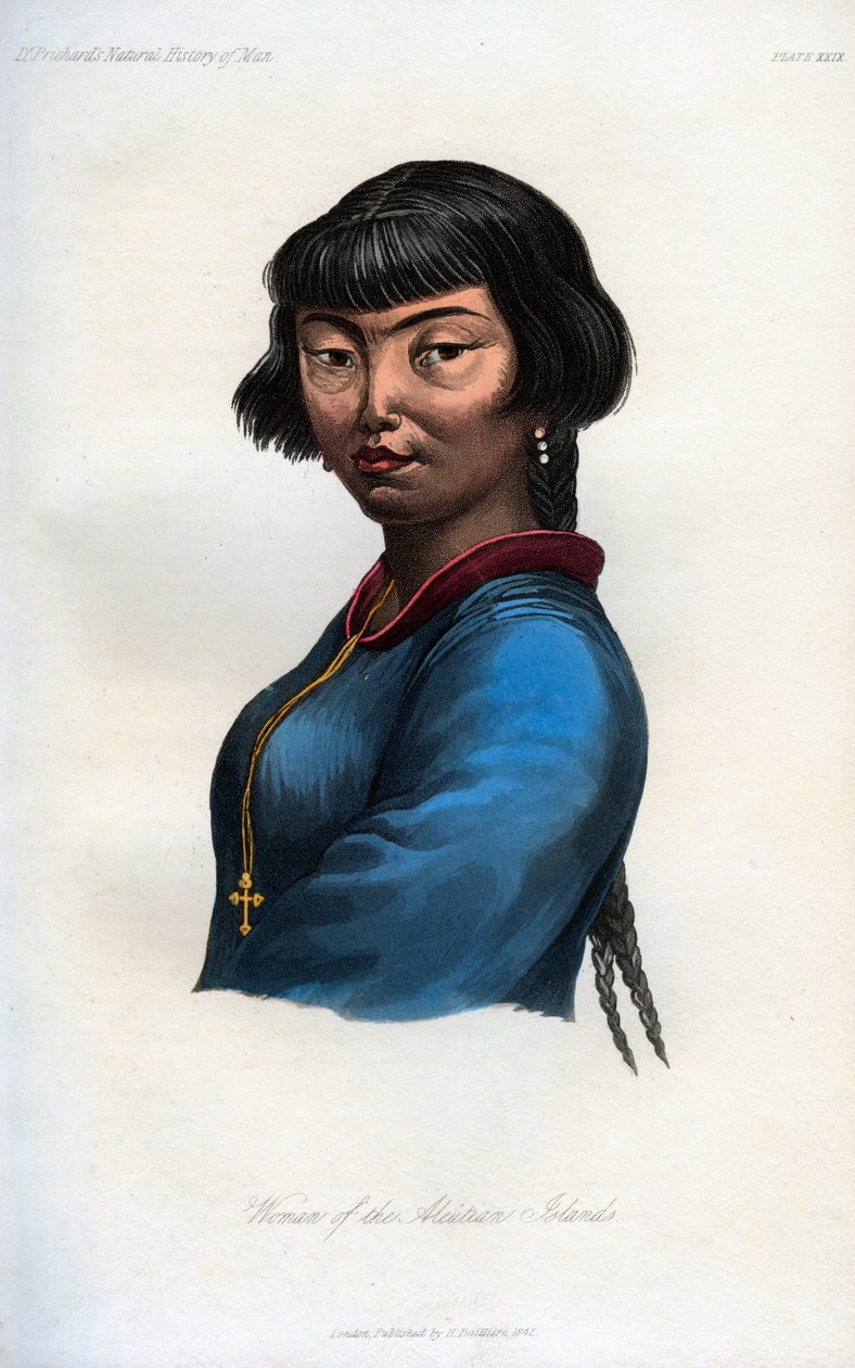 Femme des îles Aléoutiennes - Unbekannt
