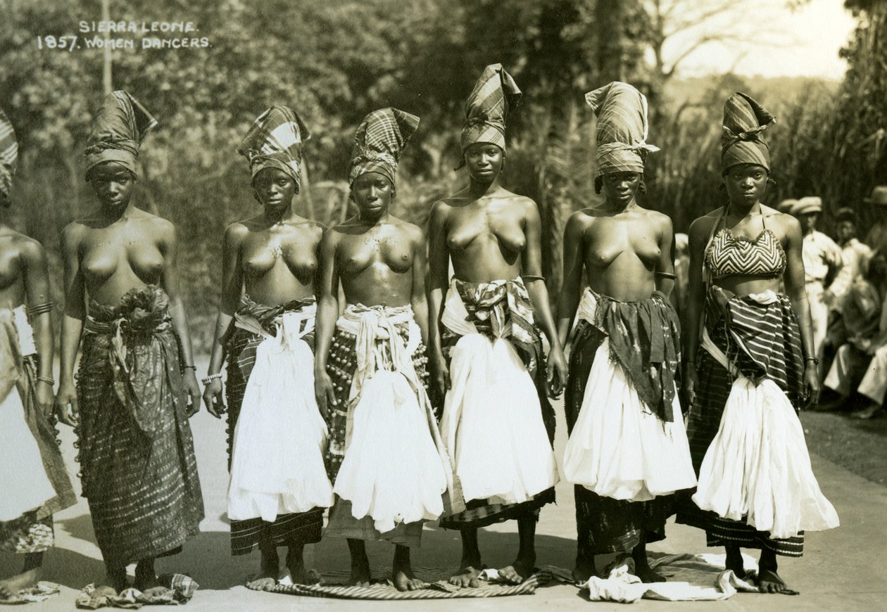 Femmes danseuses, Sierra Leone, 20ème siècle - Unbekannt
